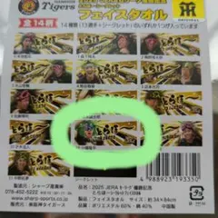 阪神タイガース とらほーシークレット　フェイスタオル 　38小幡隆平選手