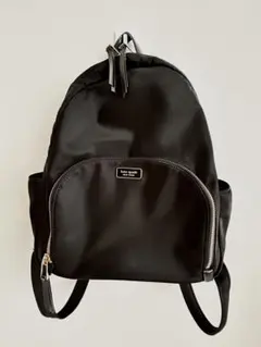 kate spade ブラック ナイロンリュック