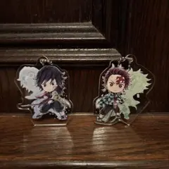 一番くじ 鬼滅の刃 雷の兄弟　F賞 きゅんキャラアクリルチャーム　炭治郎　義勇