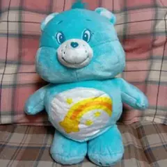 ケアベア　ウルトラBIGぬいぐるみ　水色