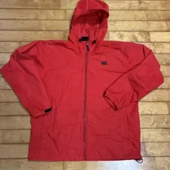 CANterbury ナイロンジャケット XL レッド
