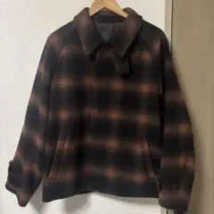 〖140S Fine Merino Wool〗スタンドショートコート