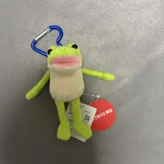おとぼけケロピョン　ハートカラビナマスコット
