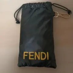 FENDI フェンディ ロゴ 巾着型 メガネケース ポーチのサムネイル