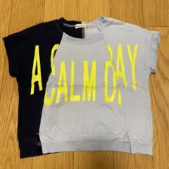 【よりどり３点999円】 ブランシェス　tシャツ 半袖　ワイドシルエット100㎝
