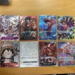旧ワンピースカード まとめ売り 6枚 カードダスex ルフィ シャンクス