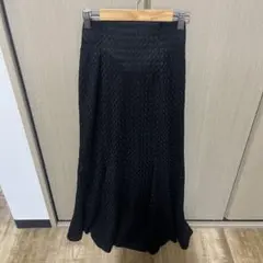 ロングスカート　黒　Mサイズのサムネイル