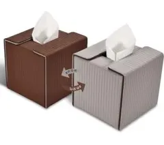 早い者勝ち❣️KINGFOM ティッシュボックス ティッシュケース 車 PU