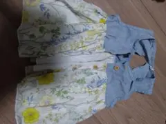 ベビー服　ワンピース・ロンパース・カーディガンなど夏服含む9着