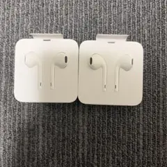 【未使用】【純正品】Apple ライトニング　イヤホン2個セット