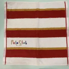 Polo Club ストライプ柄タオルハンカチ