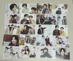 なにわ男子　道枝駿佑　関ジュカレンダー2020年　20枚入