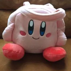 星のカービィそのまんまぬいぐるみトートバッグ