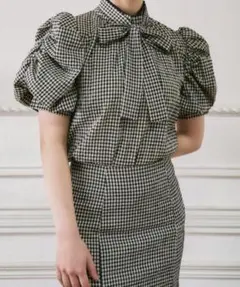 miro amurette gingham checkセットアップ