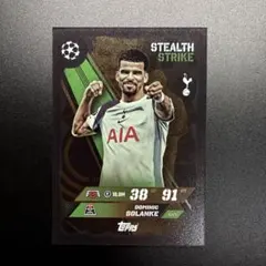 希少サッカーカード ドミニクソランケ トッテナム スパーズ topps