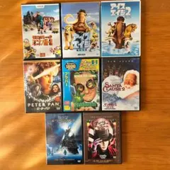 ディズニー映画　他　DVD　8枚セット　ミニオン　アイス・エイジ　フラバー