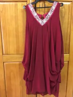 ストロベリー フィールズ パーティードレス 結婚式 ワンピース 美品