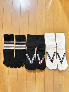 着用1回総額4620円hummelセパレート足袋ソックスCK5本指靴下エアリフト