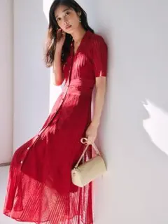 【★新品未使用★】FRAY I.D♡アイレットレースニットワンピース