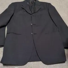 Magnifique ストライプ ビジネスジャケット 黒