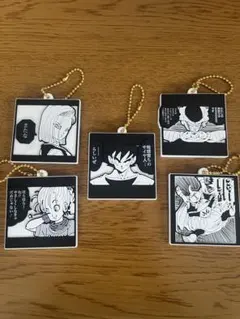 ドラゴンボール 40周年記念 ビスケット ラバーマスコット 5個セット