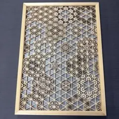 組子ウォールアート　ちょっと大サイズ