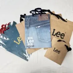 Lee 紙袋 ショッパー 10枚セット 101周年記念デザイン・クリスマス