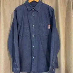 A.P.C. デニムシャツ 長袖 インディゴブルー Sのサムネイル