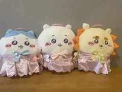 ちいかわ　てんしとあくま　てんしなBIGぬいぐるみ　全3種　コンプリート
