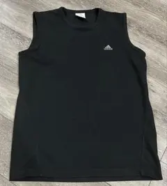 adidas アディダス ノースリーブ タンクトップブラック