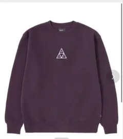 HUF パープル スウェット トレーナー