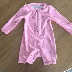 GAP ピンク いちご柄 水着 12-18month