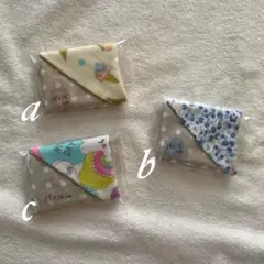 1752・ハンドメイド♡ダブルガーゼミニハンカチ