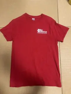 GILDAN The District Tシャツ レッド S