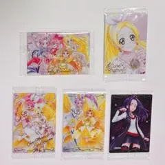 スイートプリキュア　ウエハース　5枚セット