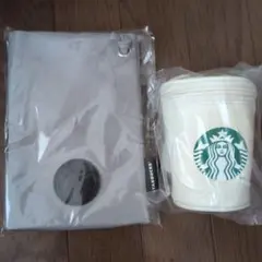 Starbucks スタバ　福袋 サコッシュ カップホルダー セットのサムネイル