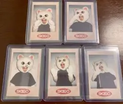 skz-x ヒョンジン　skzoo jiniret トレカ　ポラ　コンプ　公式