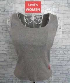 レトロLevi's WOMENリブ タンクトップ グレー ヴィンテージのサムネイル