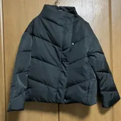 GALLORIA ブラック ダウンジャケット ショート丈