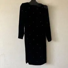 森英恵ベルベットワンピース