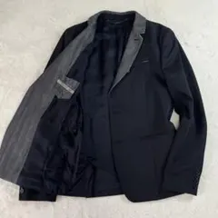 DIESEL ディーゼル　ジャケット　切り替え　デニム　ウォッシャブル　Mのサムネイル