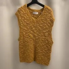 digawel Knit Vest ニットベスト ベージュ - メルカリ