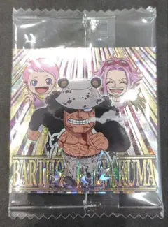 ワンピースウエハース12弾【バルトロメオ・クマ】ホログラムシール①