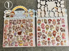 【LZ10】ラブブ立体ぷっくりシール2シートセット★1個¥360