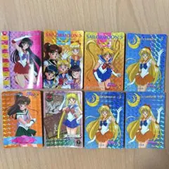 セーラームーンS カード　キャラクター紹介カード 6枚　ホログラム　キラカード
