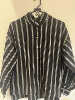 新品☆スタンドカラーシャツ