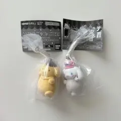 サンリオ ポムポムプリン シナモロールミニチュアチャーム　ライブキャラクター