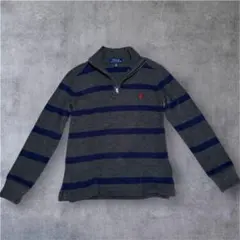 POLO RALPH LAUREN ハーフジップ ポニー刺繍 140