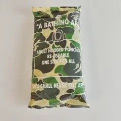 エイプ レインポンチョ 迷彩 ノベルティBAPE A BATHING APEのサムネイル