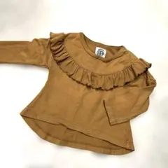 オーシャンアンドグラウンド　フリル長袖トップス